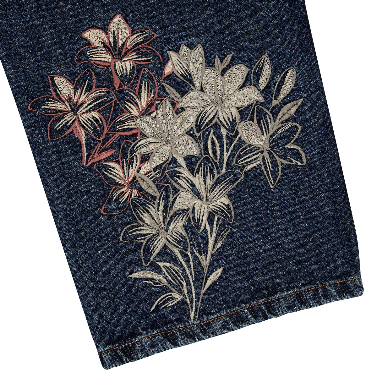 "yakuza" indigo washed Denim